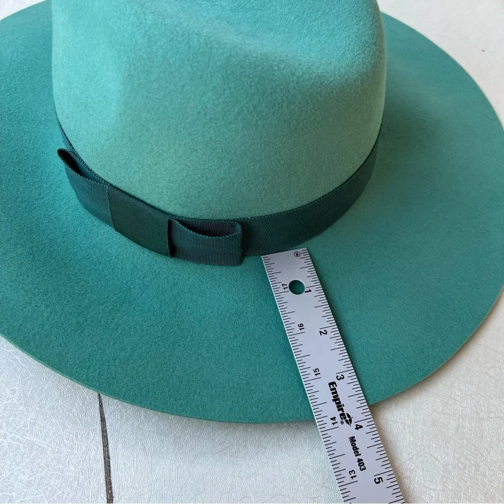 Brixton Teal Wide-Brim Hat (7 1/4)
